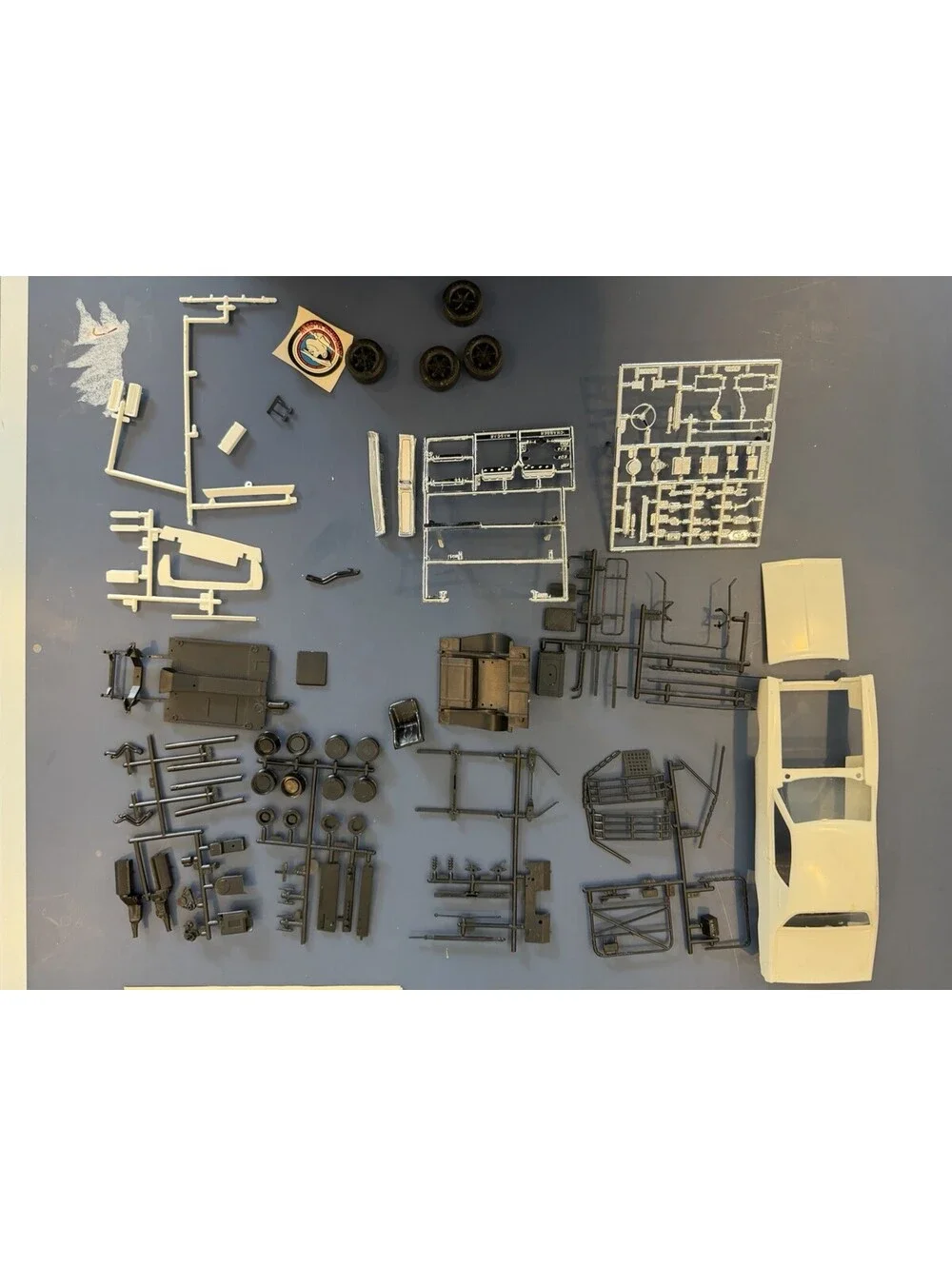 Vtg MPC 1/25 Buddy Baker Nascar Charger Kit Replacement Parts Only